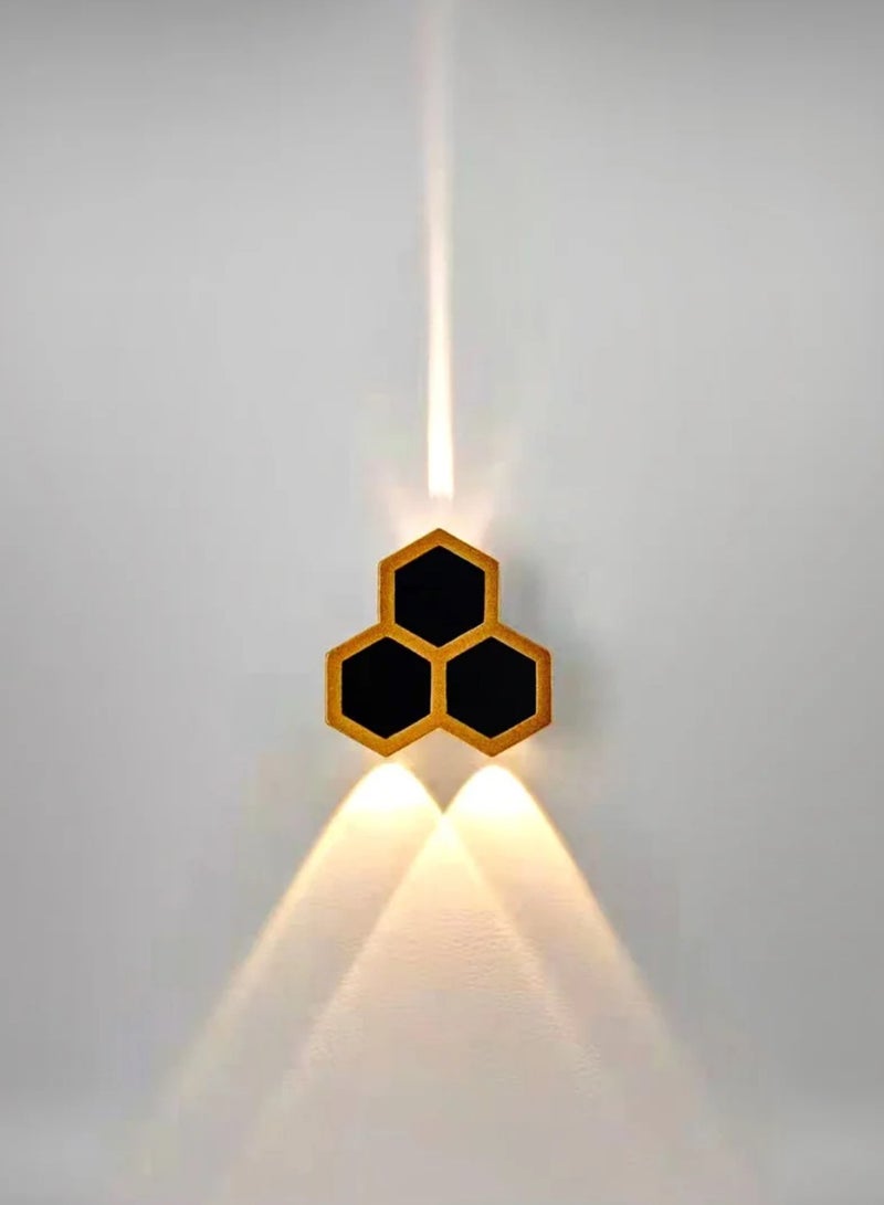 مصابيح حائط حديثة LED دافئة 3 وات باللون الأبيض. - Image 3