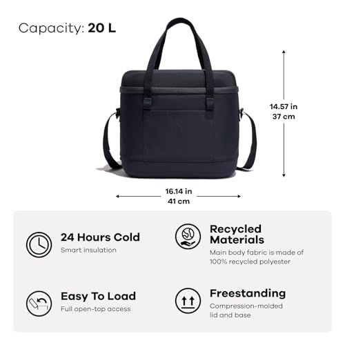 Hydro Flask Cooler Bag - Insulated Soft Lunch Bag - 20 L Capacity in Surf Blue - Image 5