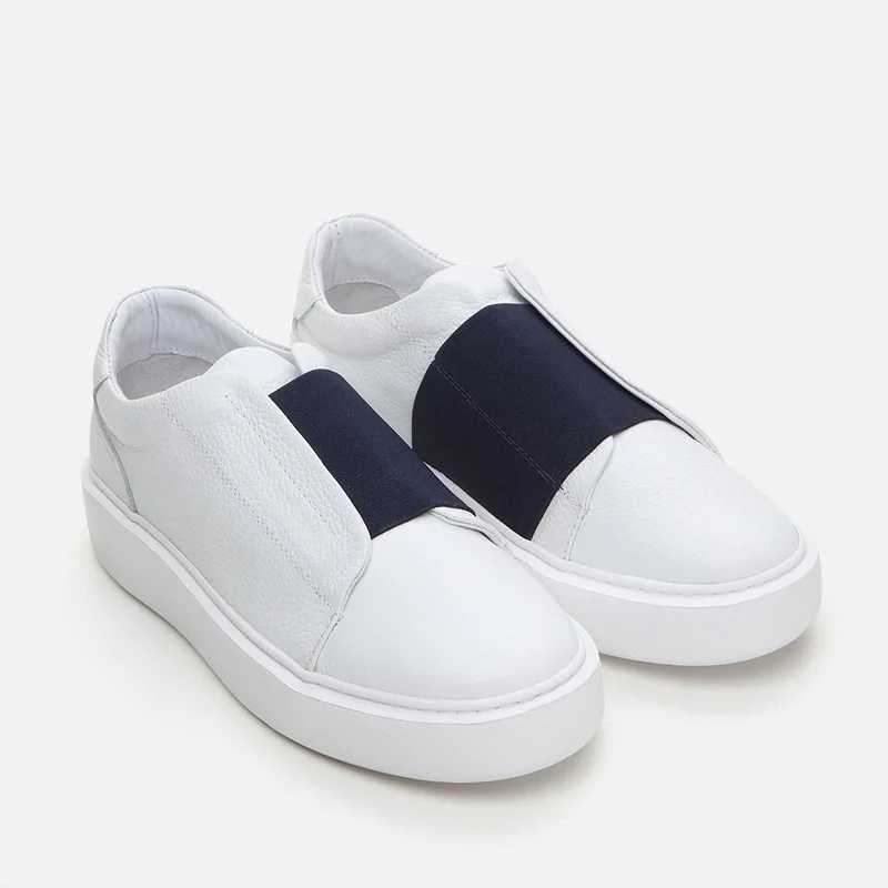 Hotiç 02AYH288640A900 GENUINE Leather White Men's Sports Shoes