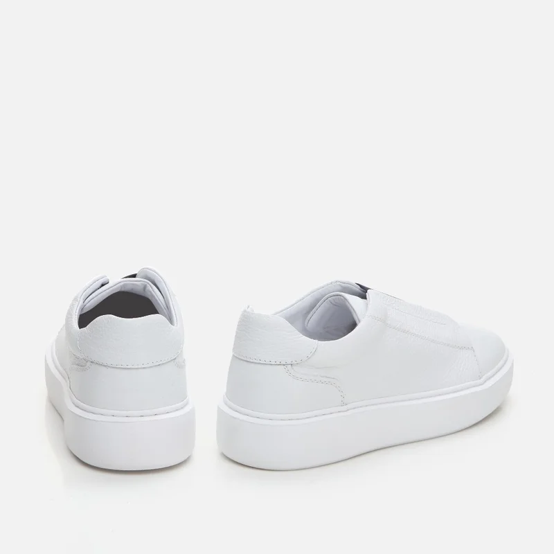Hotiç 02AYH288640A900 GENUINE Leather White Men's Sports Shoes
