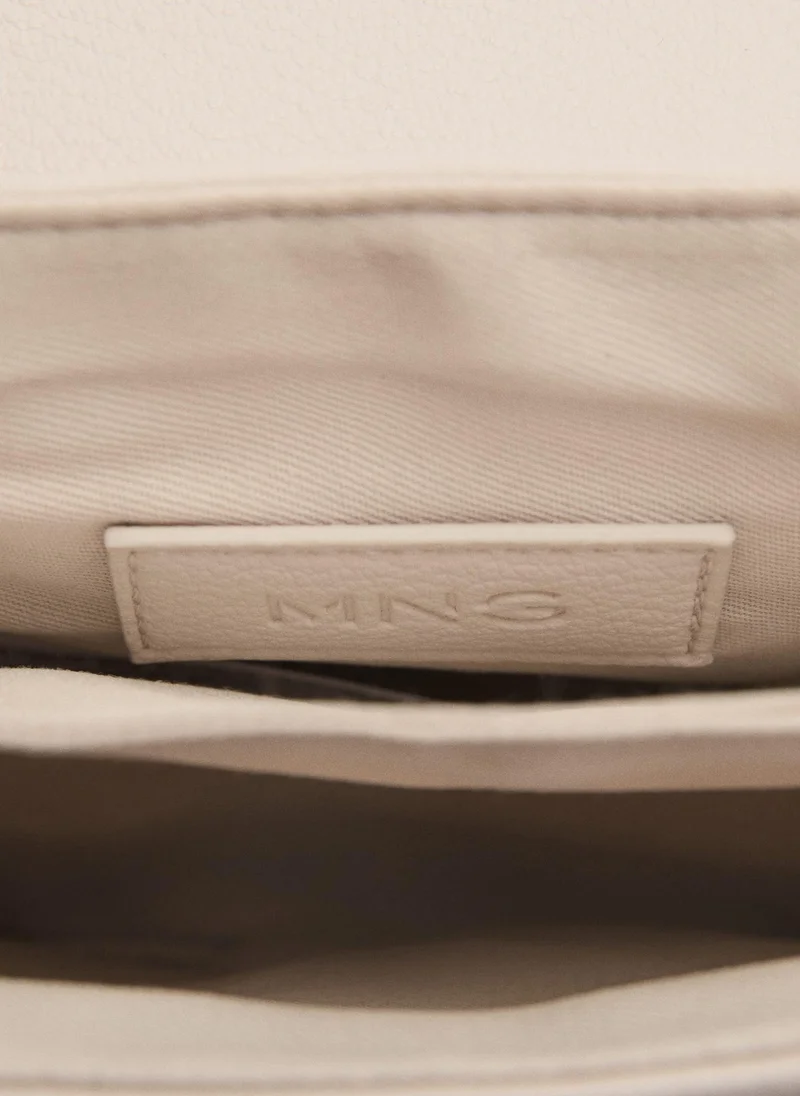 MANGO Crossbody Bag With Chain