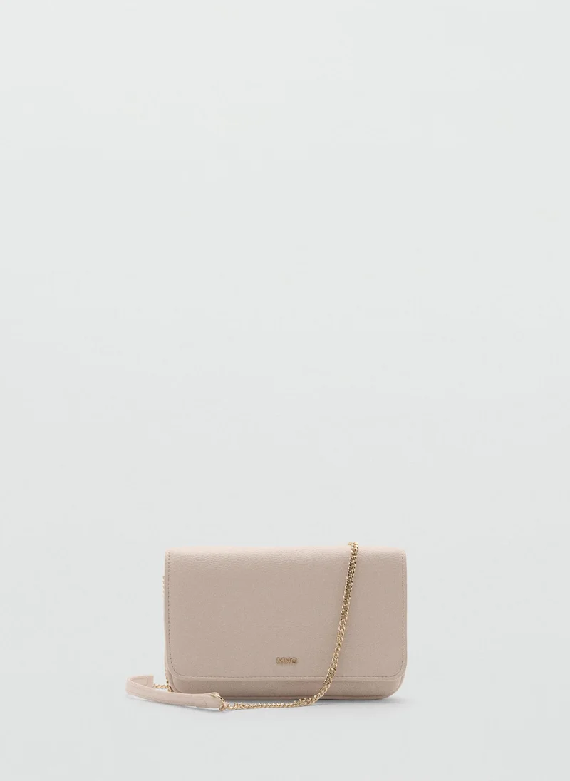 MANGO Crossbody Bag With Chain