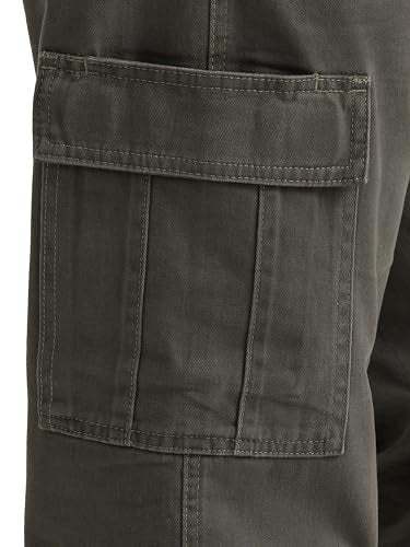 Wrangler Authentics بنطال كارجو مريح من رانجلر أوثنتيكس، زيتوني، 33W x 32L - Image 3