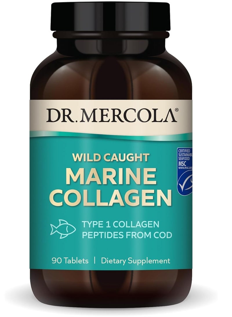 Wild Caught Marine Collagen Dietary Supplement, 30 Servings (90 Tablets), Type 1 Collagen Peptides from Cod, Non GMO, Gluten Free, Soy Free - pzsku/ZA9B76A5E76F604772F4AZ/45/1741245786/0d44adee-5c78-446f-a15b-607b8d597de3