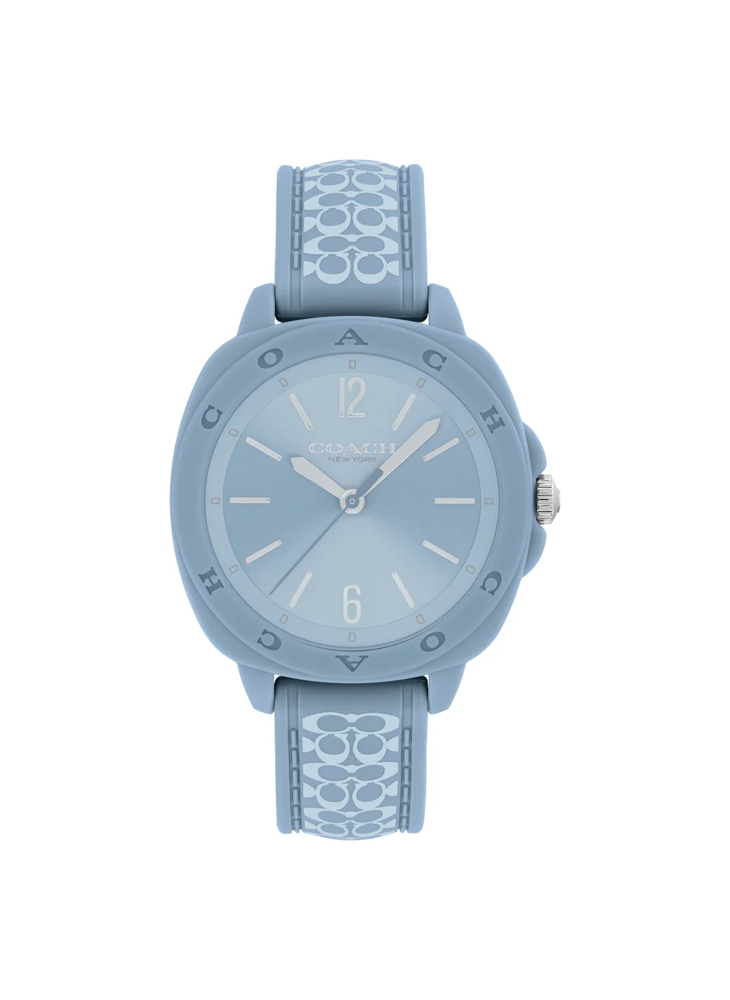 كوتش Analog Silicone Strap Watch