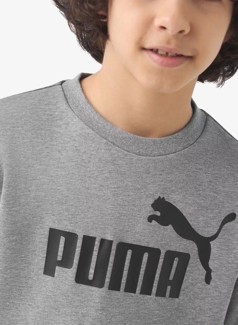 PUMA Youth Essential No. 1 Logo Sweatshirt - Image 4