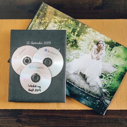 Verbatim DVD-R Blank Discs AZO Dye 4.7GB 16X Recordable Disc - 10 Pack Wrap Silver - Image 5