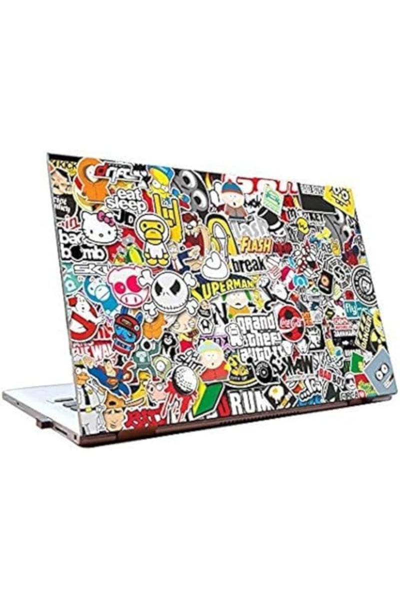 SKIN POSTER - Stickers Theme Vinyl Laptop 3M Skin Sticker Reusable Protector for 11.6" -15.6" Inch Acer Leonovo Sony Asus Toshiba Hp Samsung Dell - Image 2