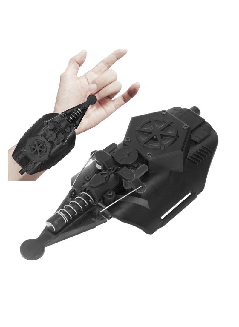 Velaurs Web Launcher String Shooting Toy Cool Gadget Superhero Role Play Toy for Men and Kids (Black)  - Image 1