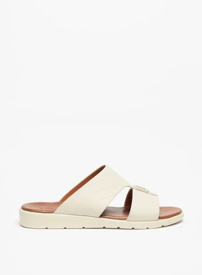 LBL by Shoexpress Men's Textured Slip-On Arabic Sandals
