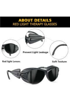 Y&D Red Light Therapy Glasses Eyes Protection for Tanning Goggles 200 2000nm IPL laser Safety and Laser Hair Removal Treatment  - Image 3