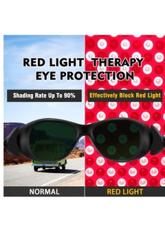 Y&D Red Light Therapy Glasses Eyes Protection for Tanning Goggles 200 2000nm IPL laser Safety and Laser Hair Removal Treatment  - Image 5