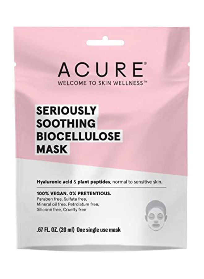 Acure Seriously Soothing Biocellulose Mask - Image 1