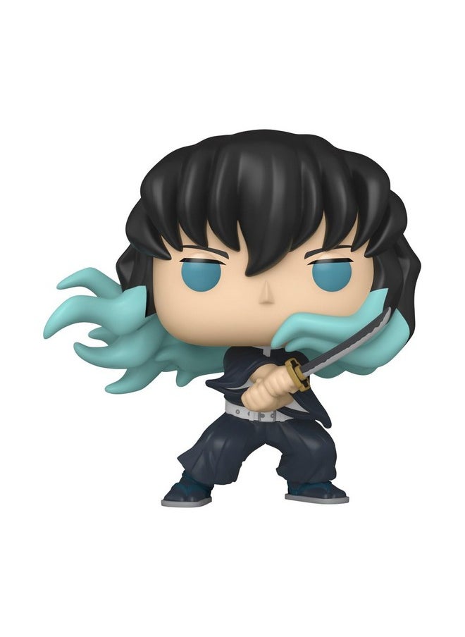 Funko Funko Pop Animation: Demon Slayer - Muichiro - (Attack) - 1/6 Odds for Rare Chase Variant - Collectable Vinyl Figure - Gift Idea - Official Merchandise - Toys for Kids & Adults - Anime Fans  - Image 2