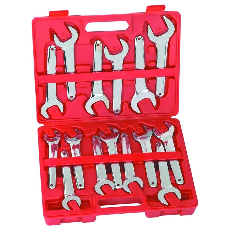Pittsburgh 15 Piece Metric Service Wrench Set - Image 2