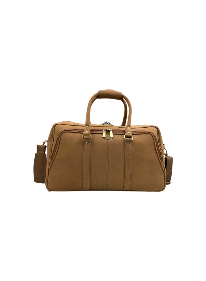 LAVERI LEATHER Sports Gym Bag Travel Duffel Bag with Shoes Compartment and Wet Pocket for Men Women, Large Weekend Overnight Luggage Bag Carry on Bag Yoga Tote Bags - Image 1