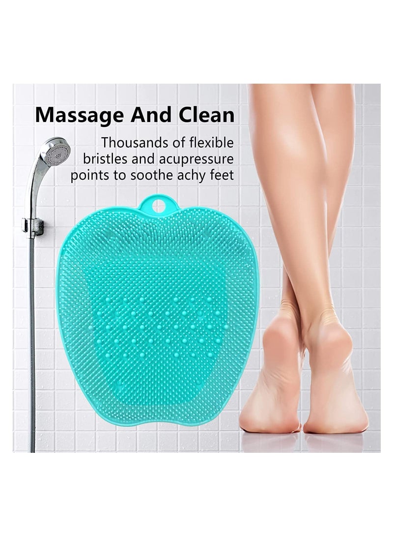 Y&D Foot Scrubber Cleaner Massager Shower Brush with Non-Slip Suction Cups and Soft Acupressure Massage Mat for Care Circulation & Reduces Pain - Image 5