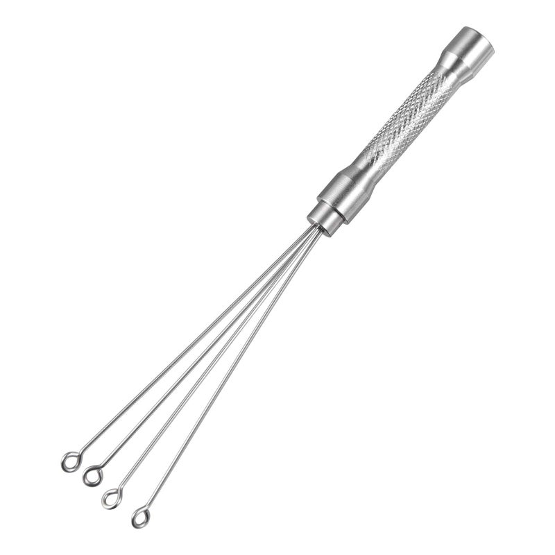 Espresso Coffee Stirrer MATOW Stainless Steel Mini Whisk for Espresso Stirring Distribution  Professional Coffee Powder Stirring Tool