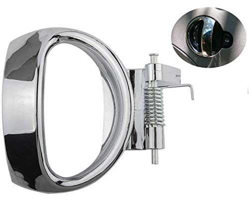 YAOPEI Interior Door Handle FrontRear Left Driver Side Compatible with 2006 2007 2008 2009 2010 2011 Chevrolet HHR Replaces OEM 88529 19299614 25812196 Chrome Finish Interior Door Pull Handle - Image 1