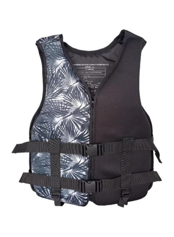 ريبنيو جاكيت سباحة احدث موديل سترات السلامة مقاس XXL (أسود) - Image 1