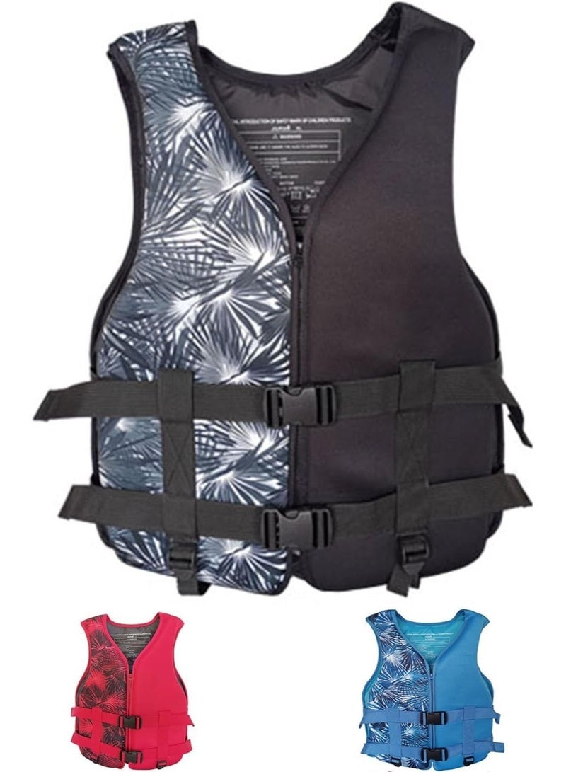 ريبنيو جاكيت سباحة احدث موديل سترات السلامة مقاس XXL (أسود) - Image 3