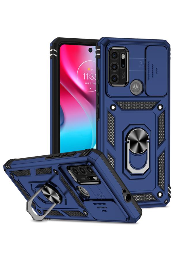 Case For Motorola Moto G60s Sliding Camshield Holder Phone Case