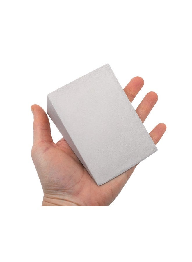 Teak Tuning 2PK Monument Series Concrete Fingerboard Medium Kicker Ramp Obstacles - 4" Long, 1.5" Tall - Ultra Premium, Super Durable Polymer Modified Concrete - Sterling Gray Colorway - Image 4