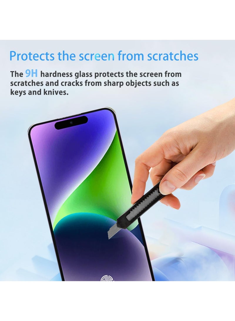 1 Pack Tempered Glass Screen Protector for OUKITEL P1 Easy to Install, Anti-Scratch, Anti-Fingerprint, No-Bubble, HD Screen Protector  - Image 3