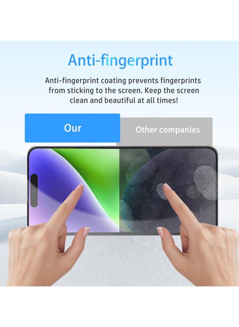 1 Pack Tempered Glass Screen Protector for OUKITEL P1 Easy to Install, Anti-Scratch, Anti-Fingerprint, No-Bubble, HD Screen Protector  - Image 4