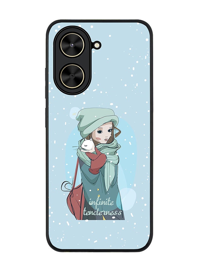 Stylizedd For Xiaomi Poco C71 / Redmi A5 4G Case,Slim fit Camera Protection, Shockproof Thin Phone cover  - Infinite Tenderness