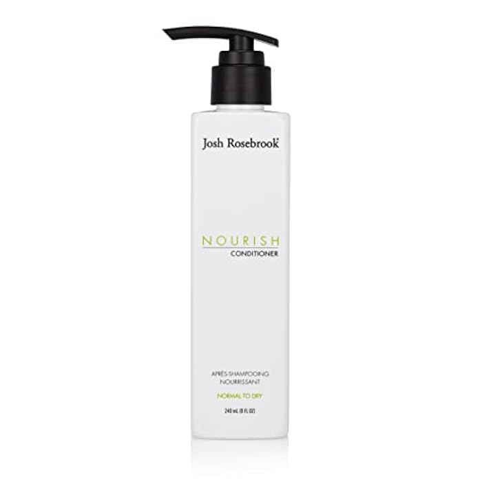 Josh Rosebrook Nourish Conditioner A rich moisturizing conditioner for all hair types and textures with normal to dry scalp types (8 Fl Oz) - Image 1
