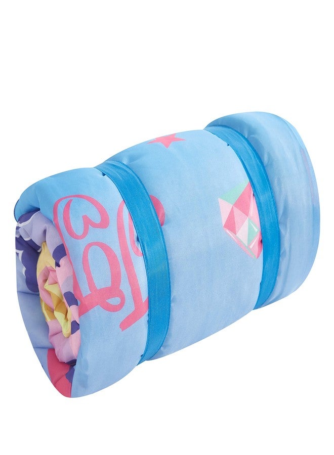 Idea Nuova I WEAR JoJo JoJo Siwa Roll Up Sleeping Bag with Velcro Strap Closure, 26"x46",Multi - Image 3