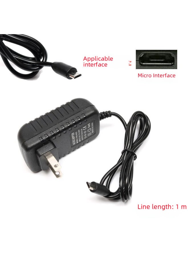 5v2a Power Adapter 5V3A Charger Optical Fiber Transceiver Set-top Box Router Monitoring Power Universal-Color:5V2A DC Interface 2.5*0.7-Specifications:European Standard  - Image 4