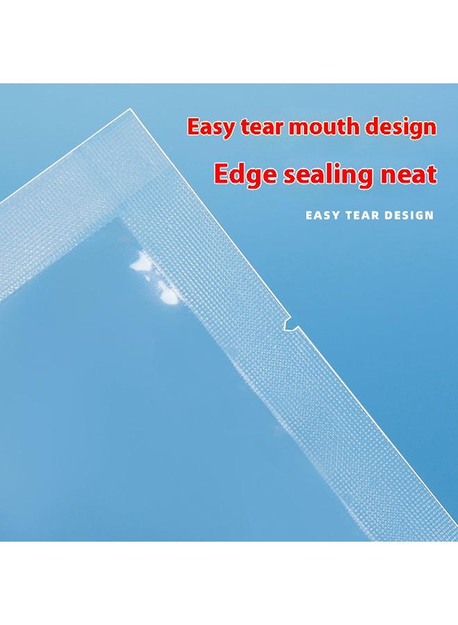 Food Vacuum Packaging Bags, Transparent Plastic Fresh-Keeping Sealing Bags, Vacuum Compression Plastic Sealing Bags, Large Commercial Vacuum Machines Can Vacuum 25*30cm (100 Pieces) - Image 3