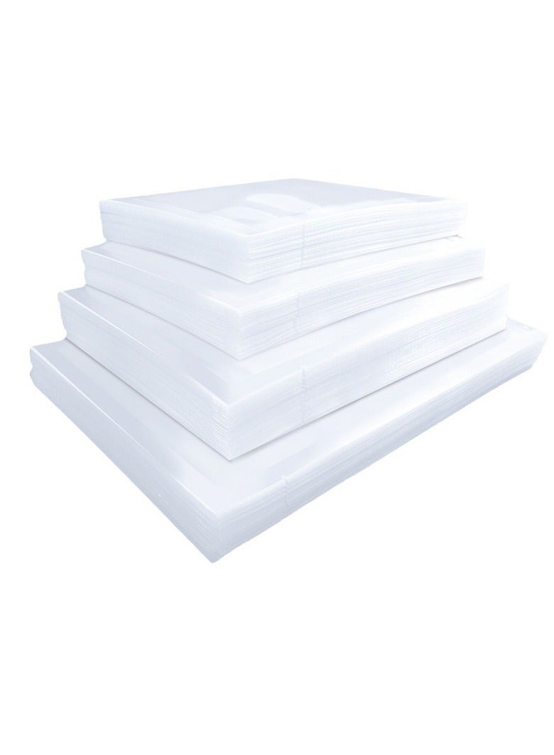 Food Vacuum Packaging Bags, Transparent Plastic Fresh-Keeping Sealing Bags, Vacuum Compression Plastic Sealing Bags, Large Commercial Vacuum Machines Can Vacuum 25*30cm (100 Pieces) - Image 1