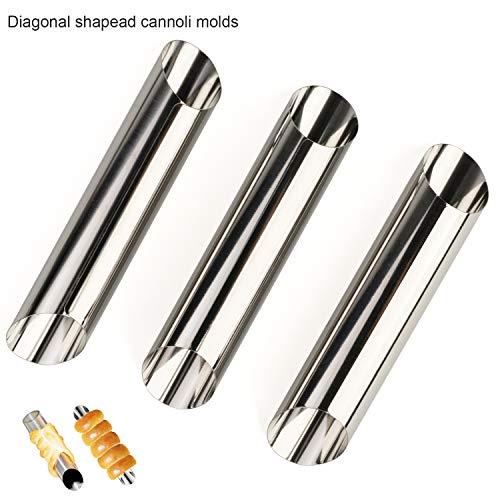forkmannie Cream Horn Molds Stainless Steel Cone Tubular Shaped Mold for Cannoli Tubes Croissant (cream cone) - Image 3