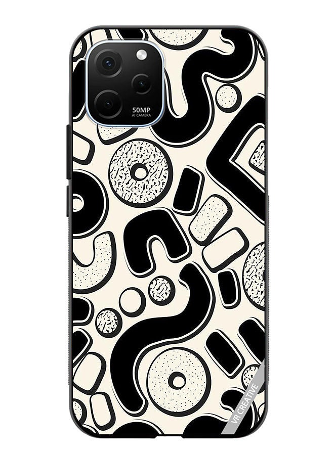 VR CREATIVE Protective Case Cover For Huawei Enjoy 50z Donuts Design Design Multicolour - Image 1