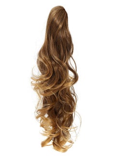 OneDor OneDor 20" Curly Synthetic Clip In Claw Drawstring Ponytail Hair Extension Synthetic Hairpiece 190g with a jaw/claw clip (R1416T)  - Image 1