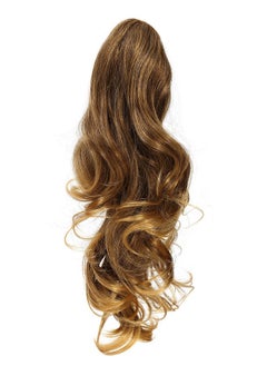OneDor OneDor 20" Curly Synthetic Clip In Claw Drawstring Ponytail Hair Extension Synthetic Hairpiece 190g with a jaw/claw clip (R1416T)  - Image 2