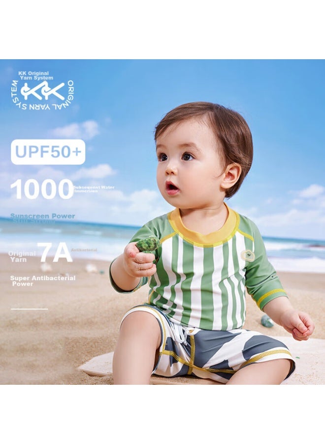 Kocotreekk Children's Swimwear, Original Yarn, Sun Protection, Chlorine-resistant, Antibacterial Swimsuit For Boys And Girls, Baby Swimwear - Image 1