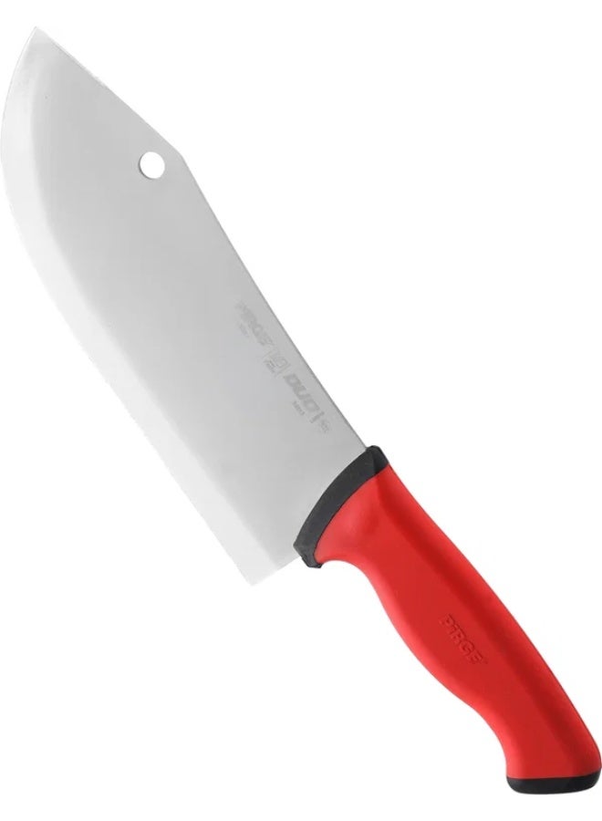 PiRGE Stainless Steel Knife Set, 5 Pieces - Silver Red - Image 4