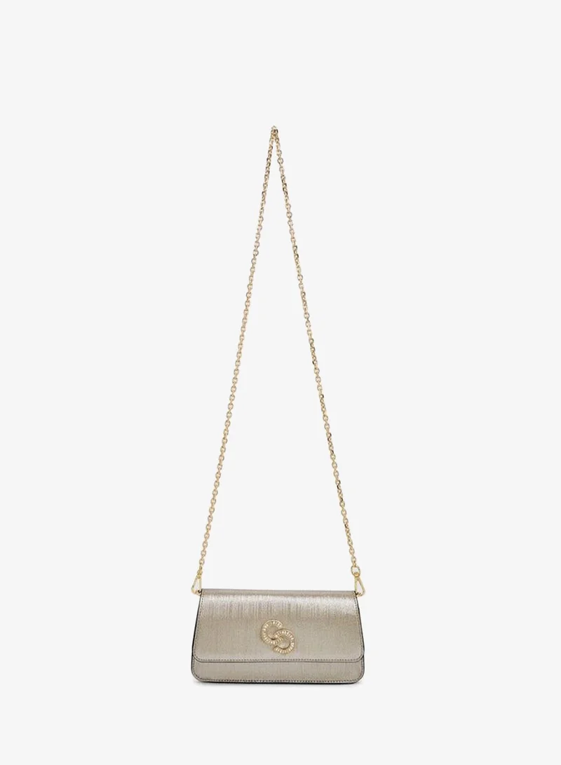 Celeste Textured Crossbody Bag With Detachable Chain Strap Ramadan Collections