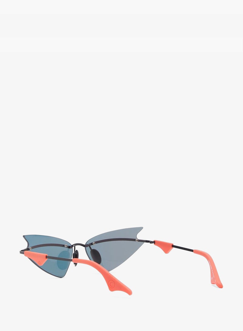 Le Specs Sheeo Asymmetrical Sunglasses - Image 2