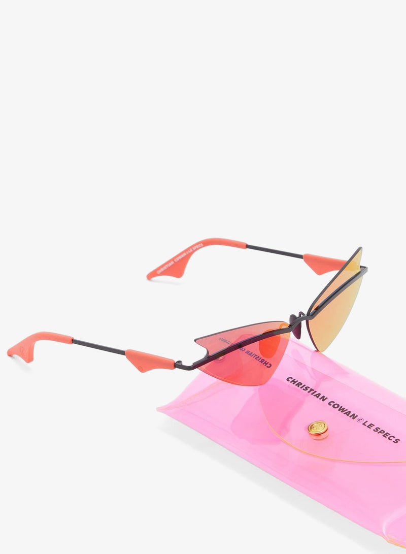 Le Specs Sheeo Asymmetrical Sunglasses - Image 4