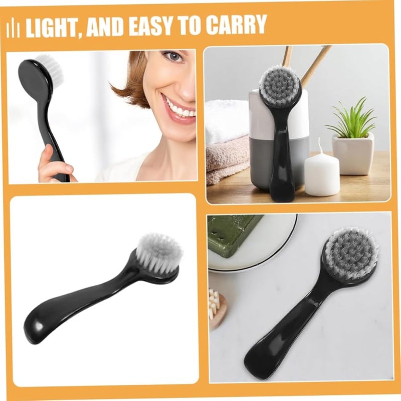 6 Pcs Manual Face Brush Set For Facial Cleansing And Exfoliating Easy Cleaning Design - Image 3