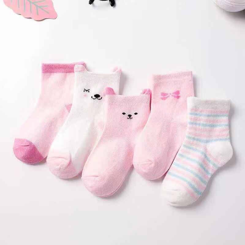 Children'S Socks Boys' Mid-Calf Socks Breathable Versatile Cartoon Cute Baby Newborn Baby Socks - Image 3