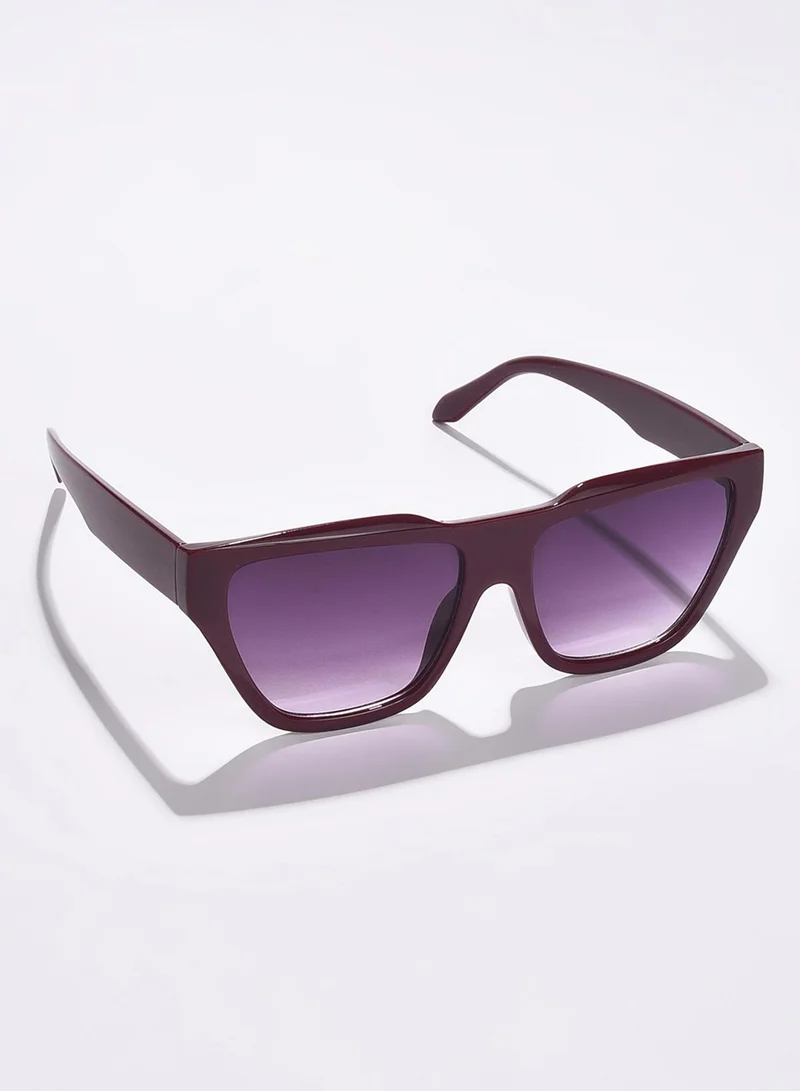 Haute Sauce Purple Lens Purple Butterfly Sunglasses