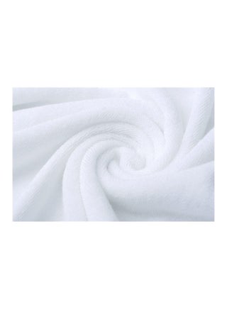 Luxury White Bath Towels Large - Circlet Egyptian Cotton | Highly Absorbent Hotel spa Collection Bathroom Towel  70*140cm White, (Pack of 1 Towel) - view 3