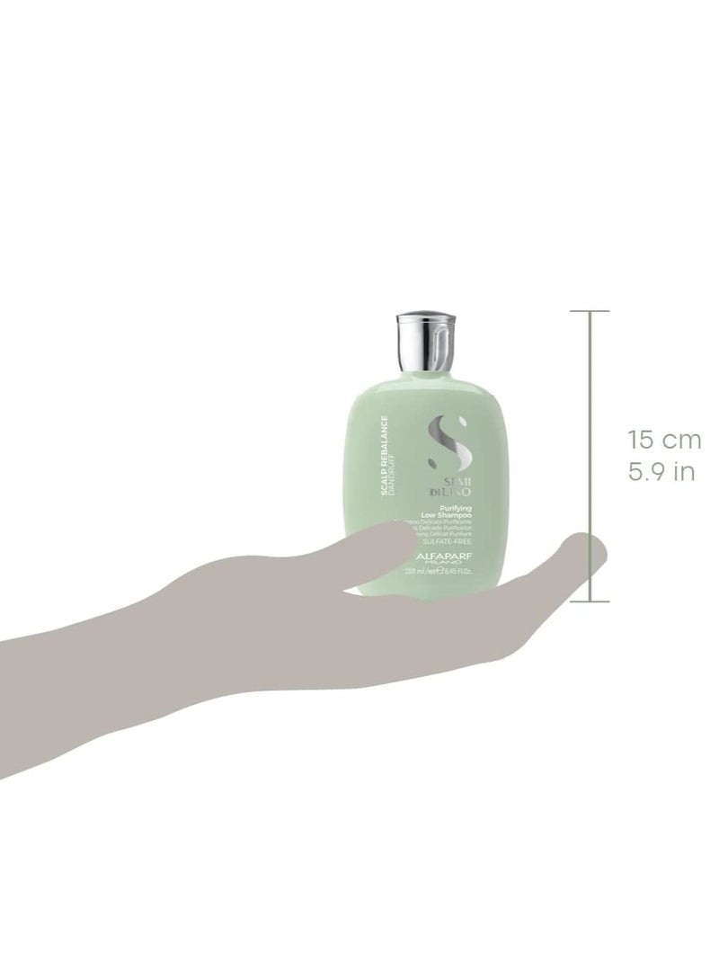 Alfaparf Milano Semi Di Lino Scalp Rebalance Purifying Low Shampoo 250 ml - Image 3