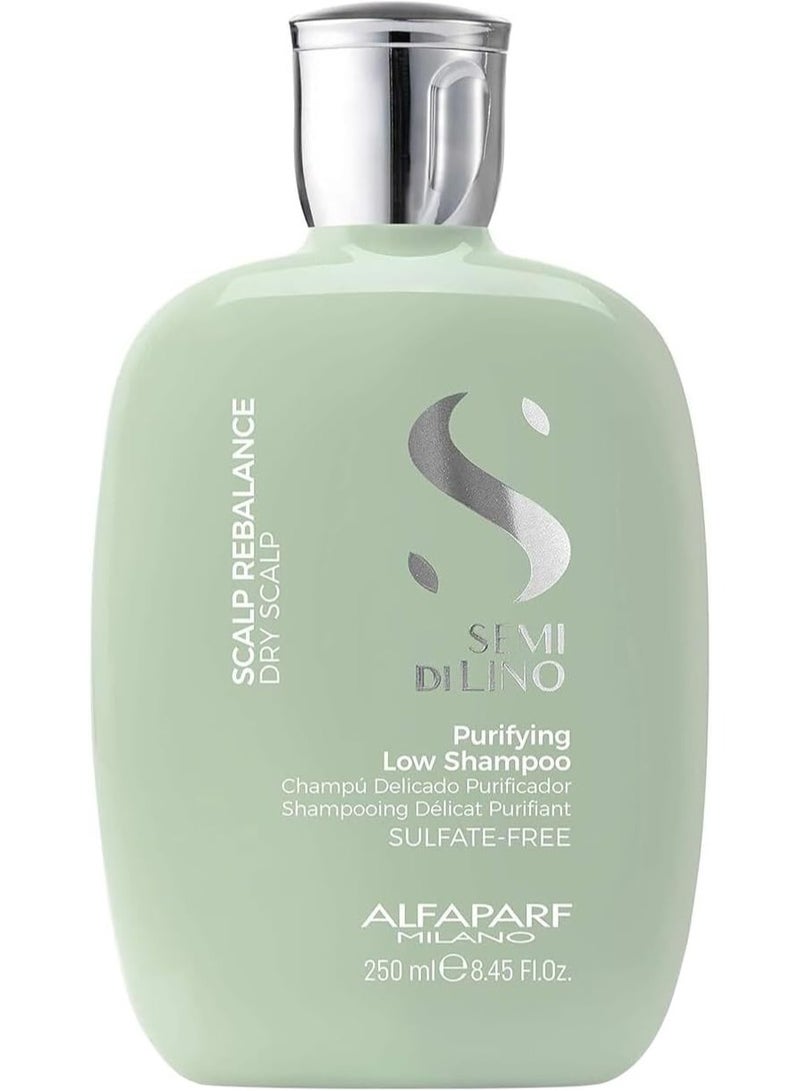 Alfaparf Milano Semi Di Lino Scalp Rebalance Purifying Low Shampoo 250 ml - Image 1